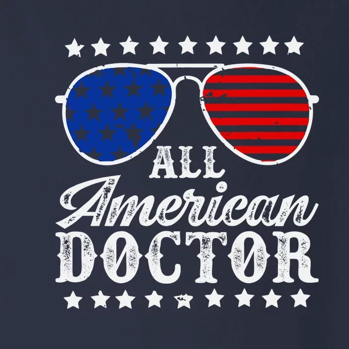 All American Doctor 4th Of July Family Matching Sunglasses Toddler Long Sleeve Shirt