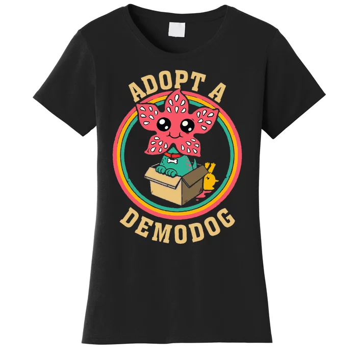 Adopt A Demodog Funny Dogs Lovers Women's T-Shirt