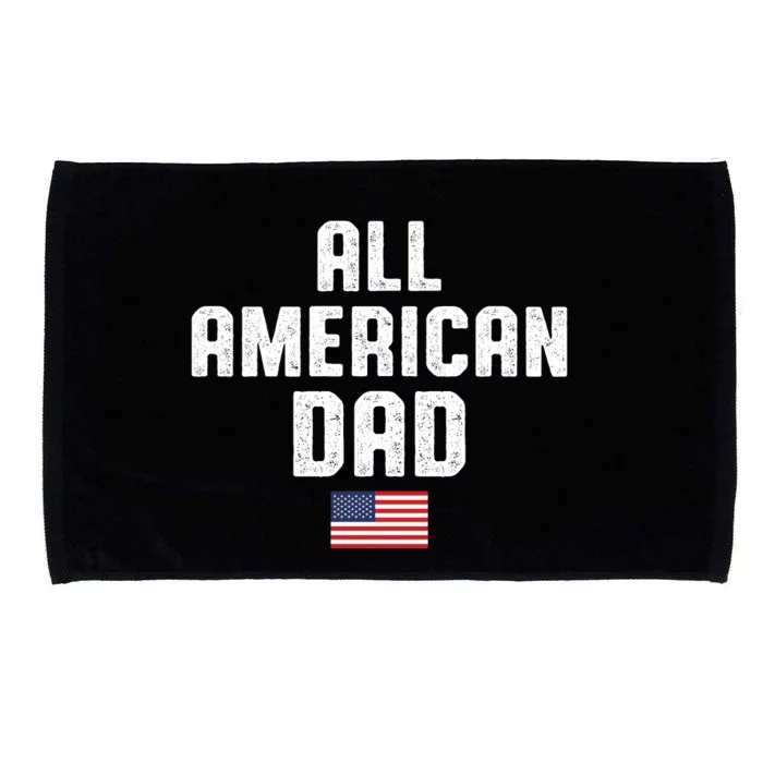 All American Dad USA Flag Microfiber Hand Towel