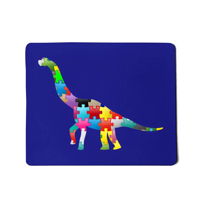 Autism Awareness Day Dinosaur Gift Mousepad