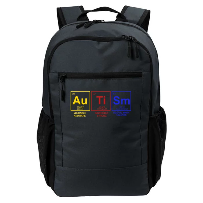 Autism Awareness Elements Periodic Table Daily Commute Backpack