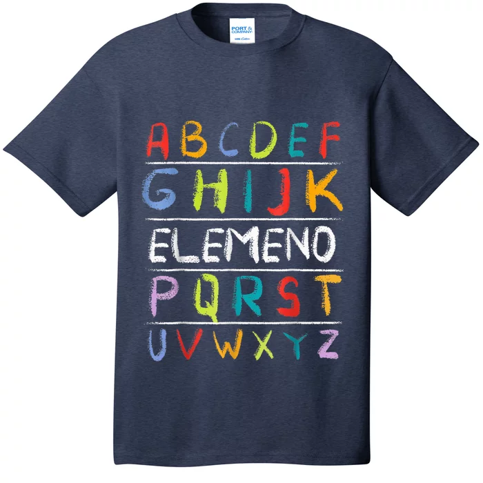 Alphabet ABC Elemeno Back To School Teacher Student Kid T-Shirt