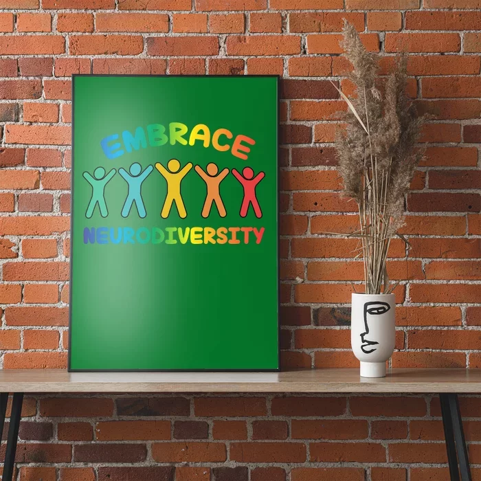 Autism Awareness Embrace Neurodiversity Poster