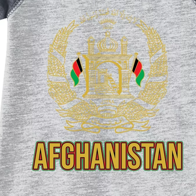 AFG Afghanistan Emblem Infant Baby Jersey Bodysuit