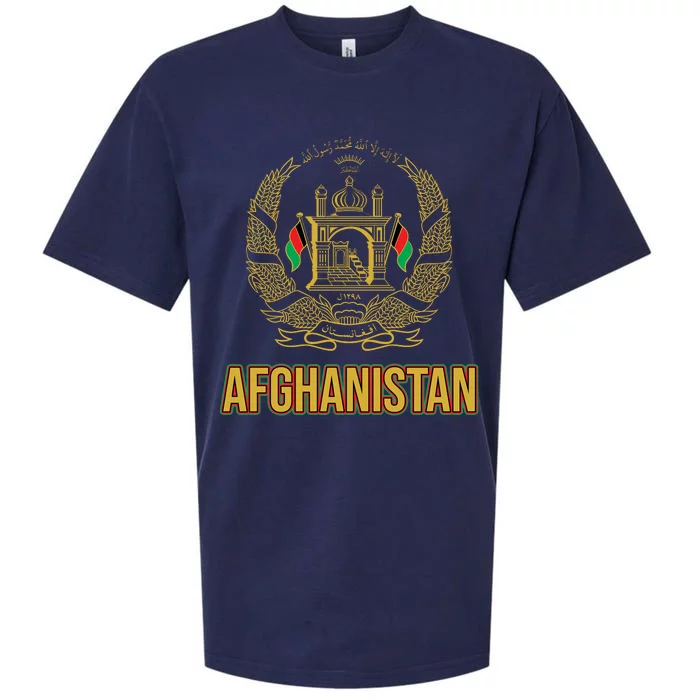 AFG Afghanistan Emblem Sueded Cloud Jersey T-Shirt