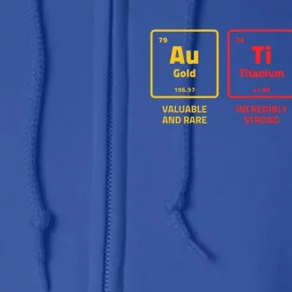 Autism Awareness Elets Periodic Table Asd Cute Gift Full Zip Hoodie