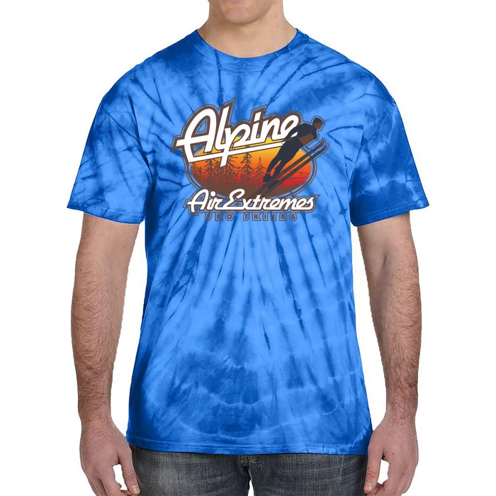 Alpine Air Extreme Pro Skiing Ski Gift Tie-Dye T-Shirt