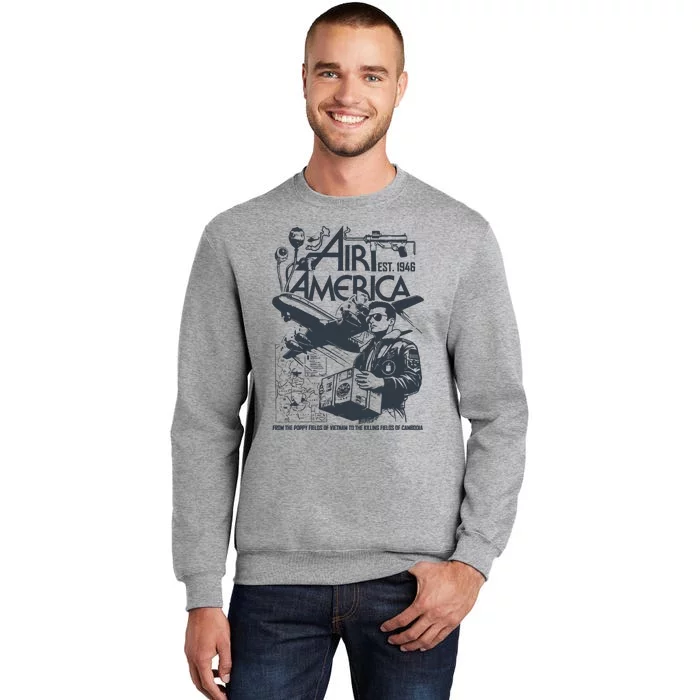 Air America Est1946 Tall Sweatshirt