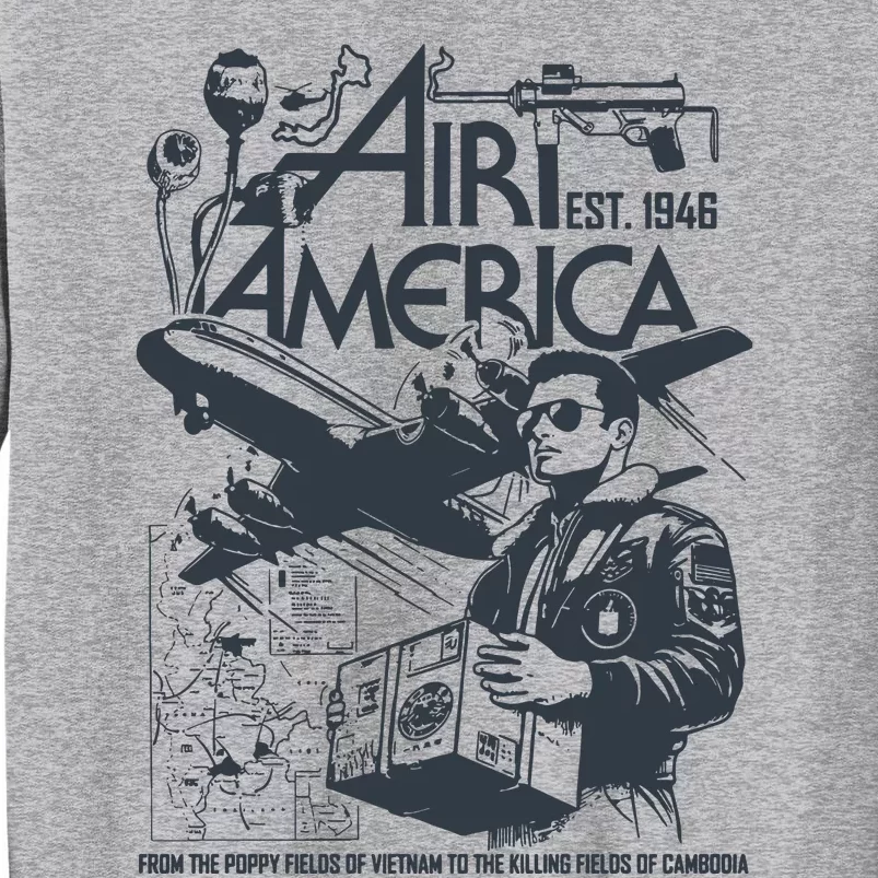 Air America Est1946 Tall Sweatshirt