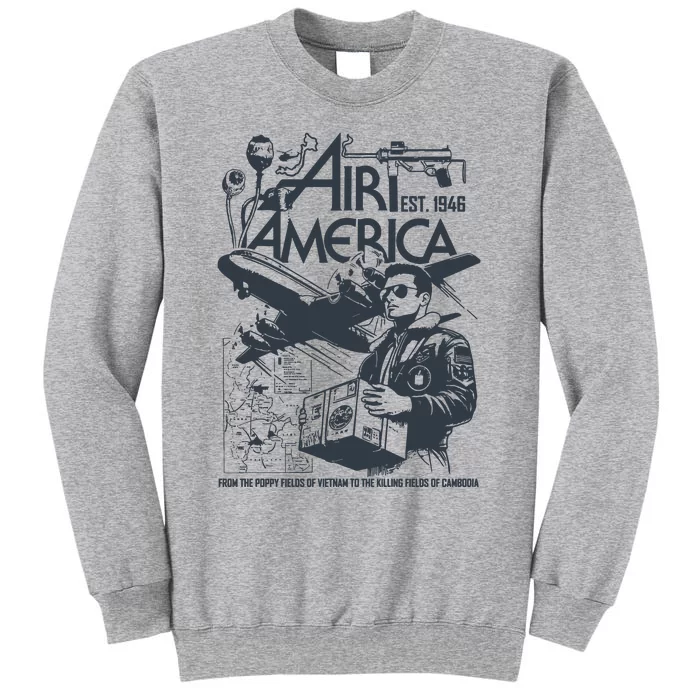 Air America Est1946 Tall Sweatshirt