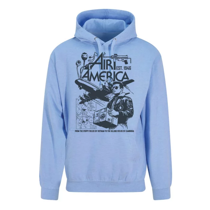 Air America Est1946 Unisex Surf Hoodie