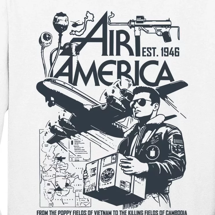 Air America Est1946 Tall Long Sleeve T-Shirt