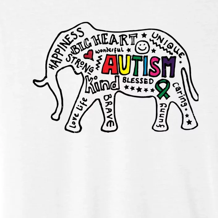 Autism Awareness Elephant Pride ChromaSoft Performance T-Shirt