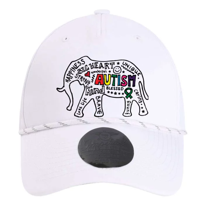 Autism Awareness Elephant Pride Performance The Dyno Cap