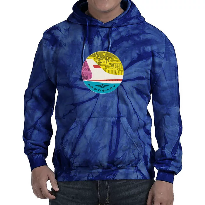 Aeroflot Tie Dye Hoodie