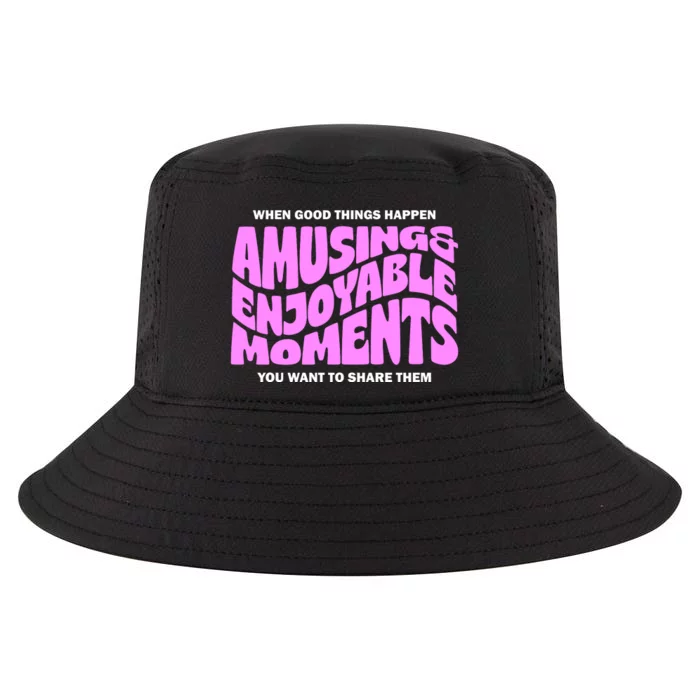 Amusing And Enjoyable Moments Cool Comfort Performance Bucket Hat