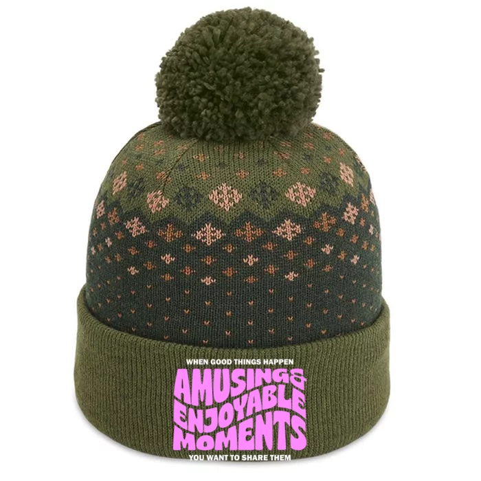 Amusing And Enjoyable Moments The Baniff Cuffed Pom Beanie