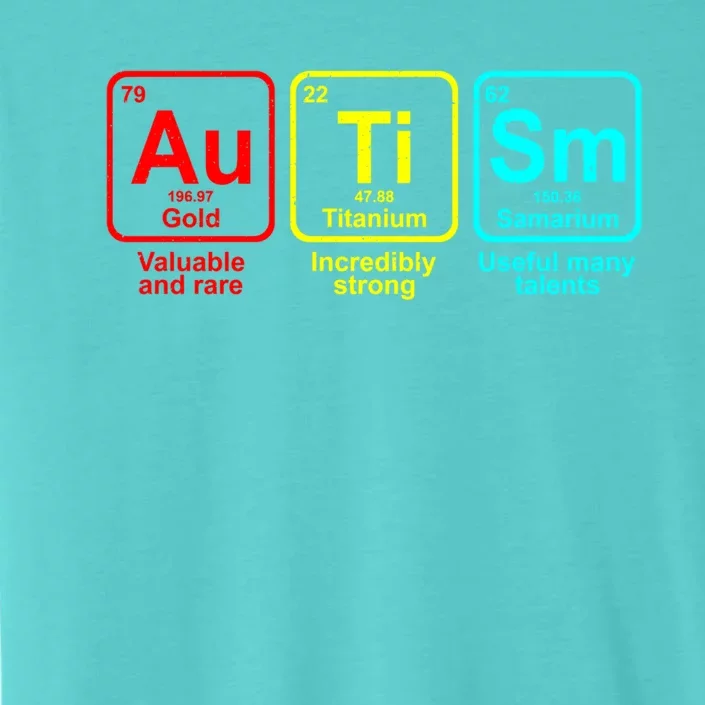 Autism Awareness Elets Periodic Table Funny Gift ChromaSoft Performance T-Shirt