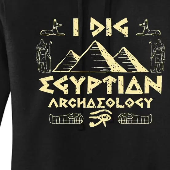 Archeology Ancient Egypt Pyramid Egyptian Women's Pullover Hoodie