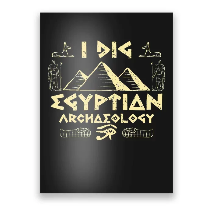 Archeology Ancient Egypt Pyramid Egyptian Poster