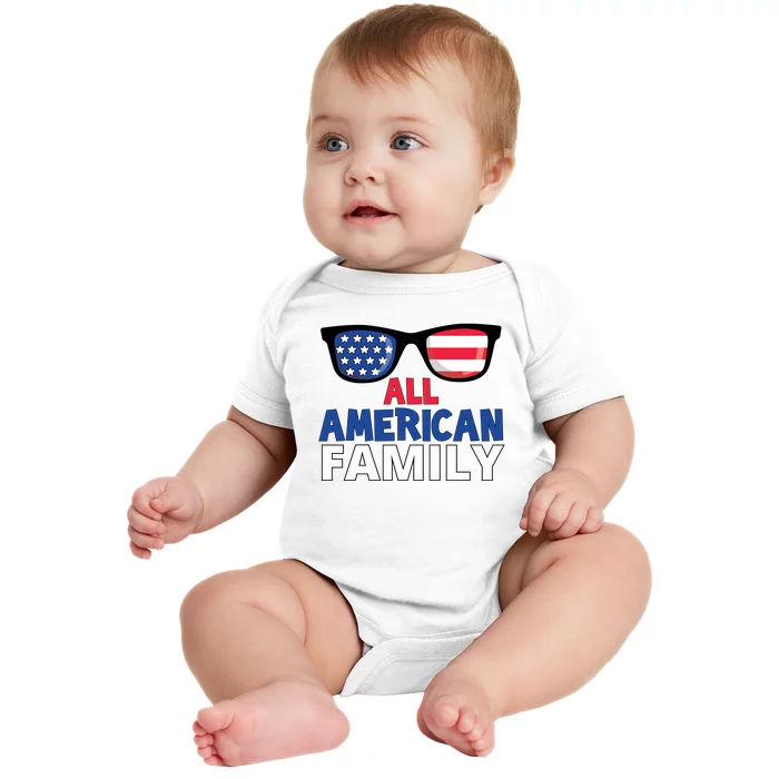 All American Family Day Baby Bodysuit