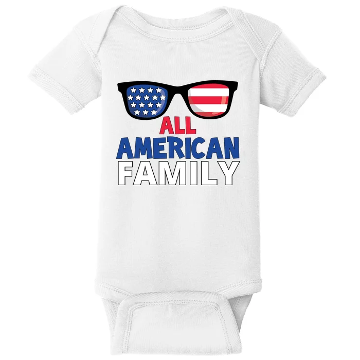 All American Family Day Baby Bodysuit