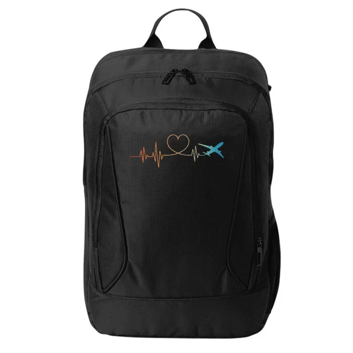 Airplane Art For Wo Aviation Instructor Airline Pilot City Backpack