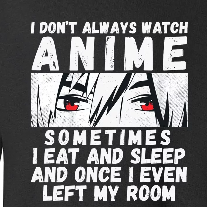 Anime Art For Adult Teen Girls Anime Merch Stuff Lovers Premium Toddler Sweatshirt