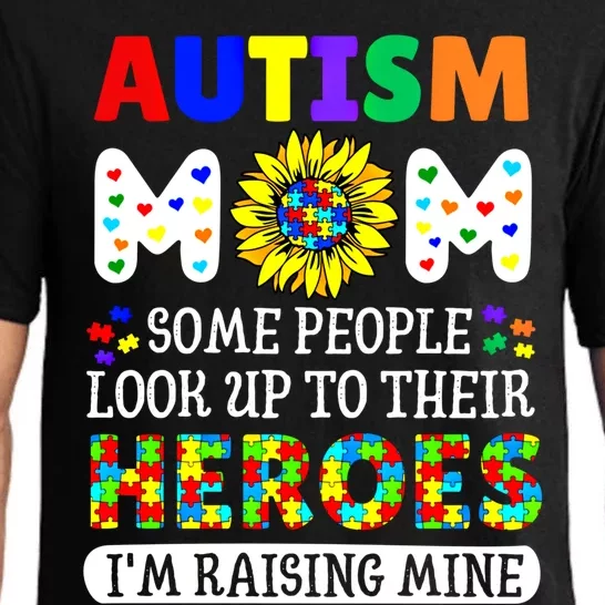 Autism Awareness For Mom Raising Heroes Autism Mom Gift Pajama Set