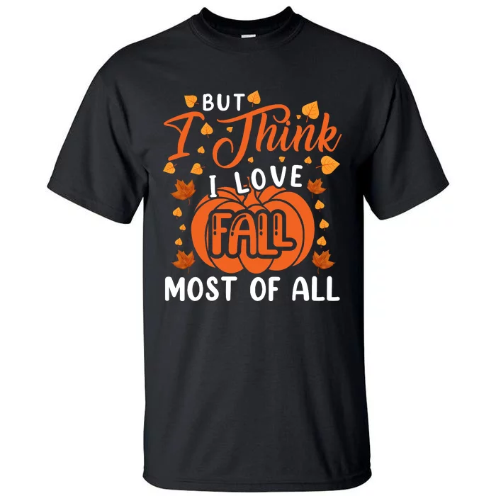 Autumn Affection Fall Season Graphic Tall T-Shirt