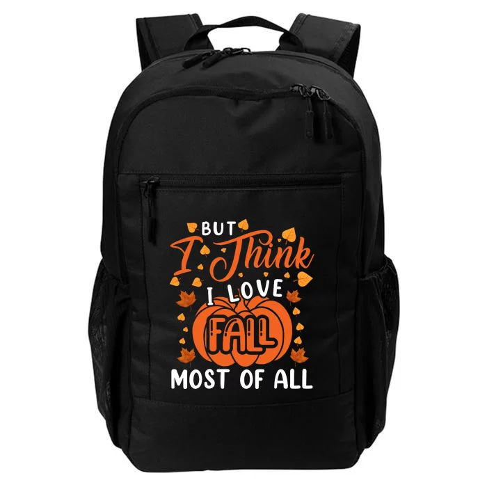 Autumn Affection Fall Season Graphic Daily Commute Backpack