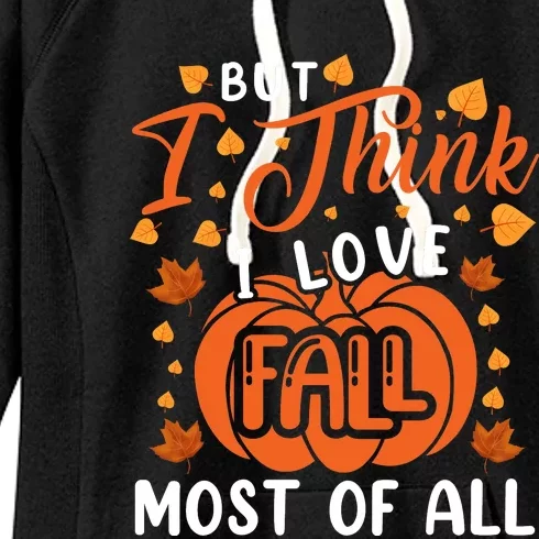 Autumn Affection Fall Season Graphic Women's Fleece Hoodie