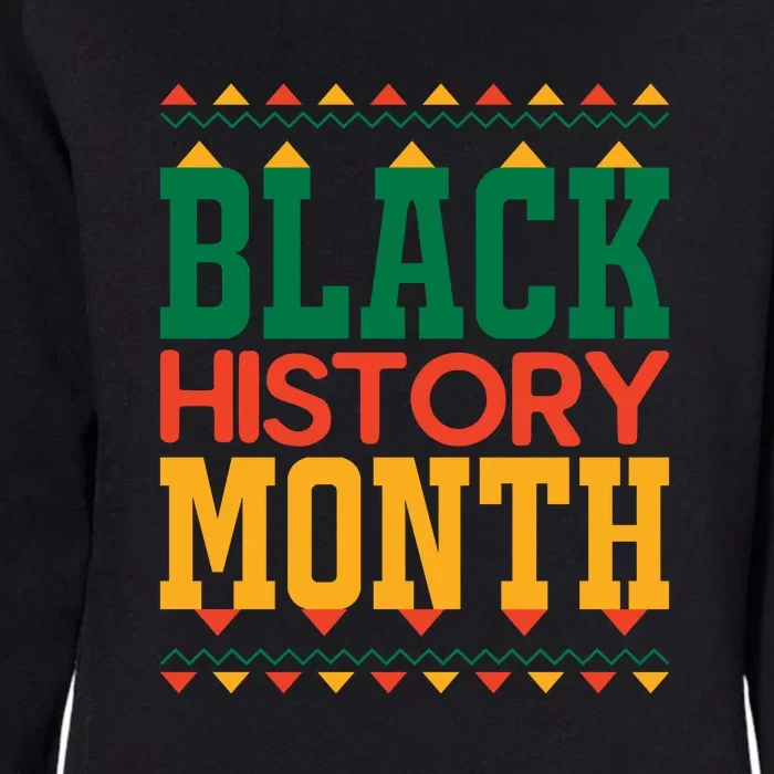 Afro America For Black History Month Gift Womens California Wash Sweatshirt