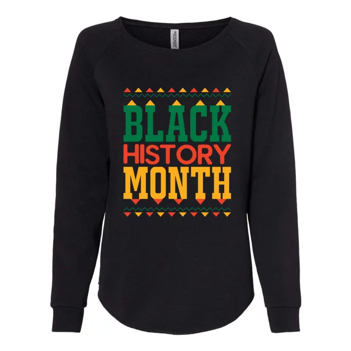 Afro America For Black History Month Gift Womens California Wash Sweatshirt