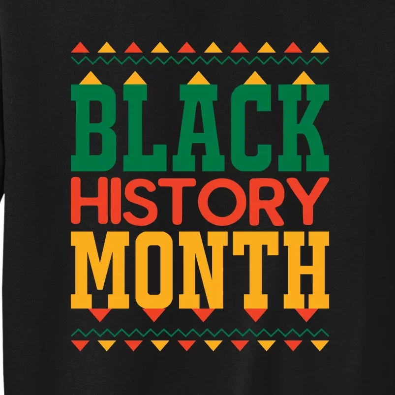 Afro America For Black History Month Gift Tall Sweatshirt