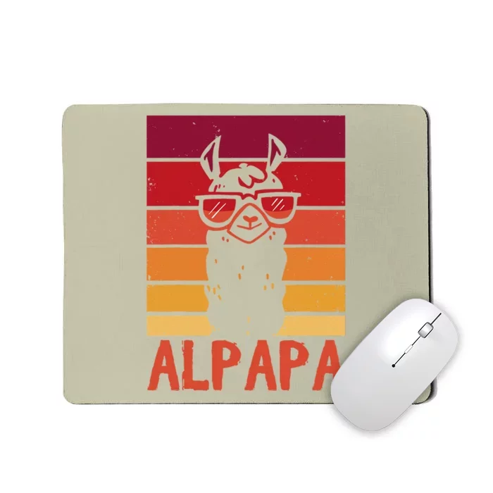 ALPAPA Alpaca Fan Llama Fan Lover Fathers Day Mousepad