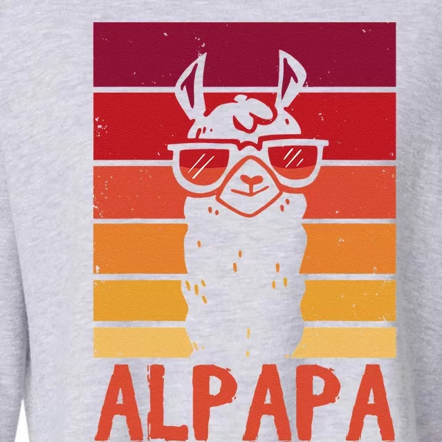 ALPAPA Alpaca Fan Llama Fan Lover Fathers Day Cropped Pullover Crew