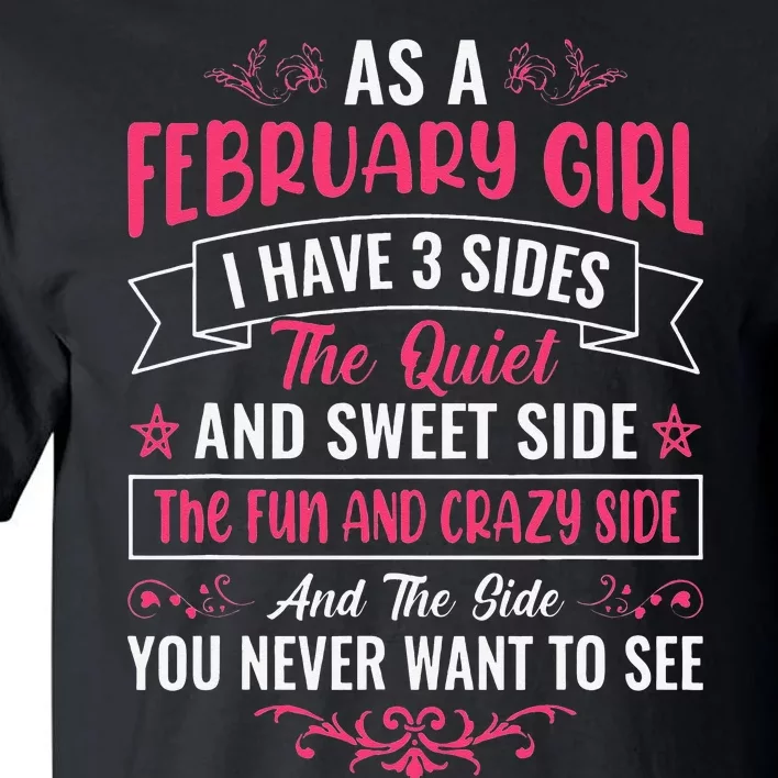 As an February Tall T-Shirt