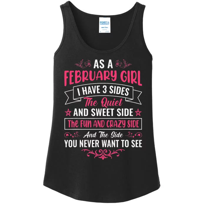 As an February Ladies Essential Tank