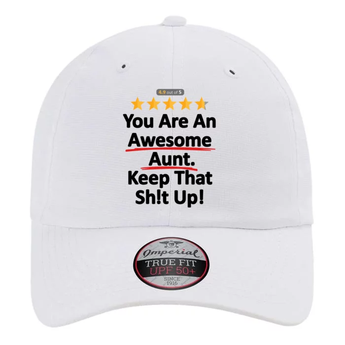 Awesome Aunt Funny Auntie Gift Idea The Original Performance Cap