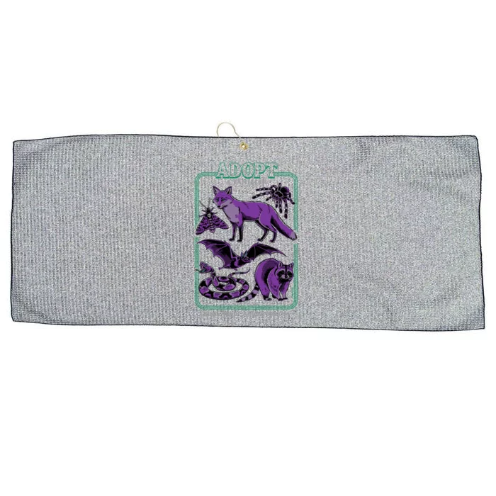 Adopt A Familiar Part 2 Large Microfiber Waffle Golf Towel