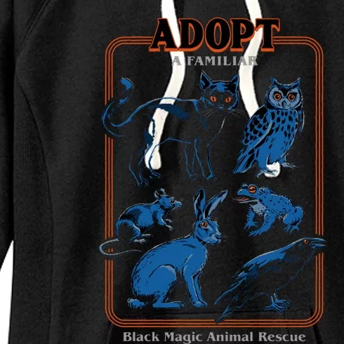 Adopt A Familiar Women's Fleece Hoodie