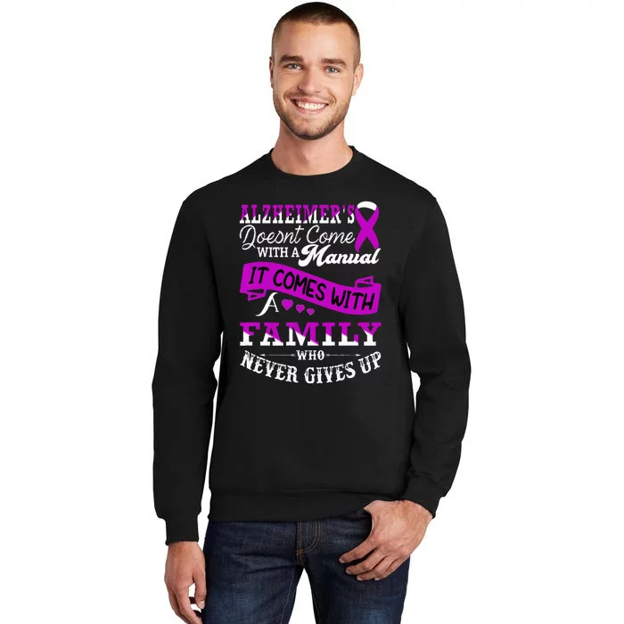 Alzheimers Awareness Family Support Alzheimer Warrior Sweatshirt