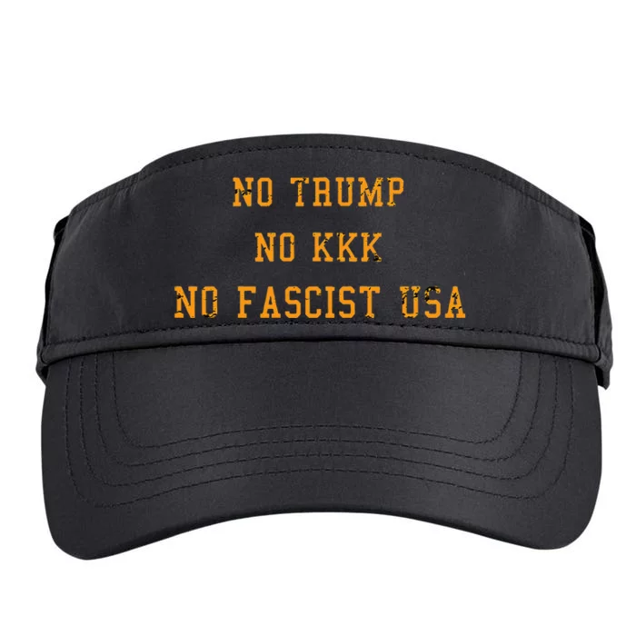 Antitrump Antifascism For Resist Movement Adult Drive Performance Visor