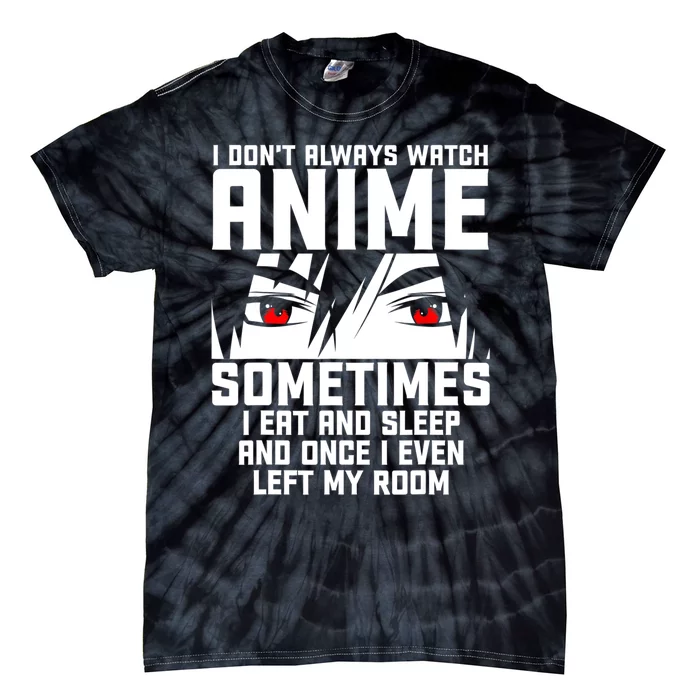 Anime Art For Men Women Teen Girls Anime Merch Anime Lovers Tie-Dye T-Shirt