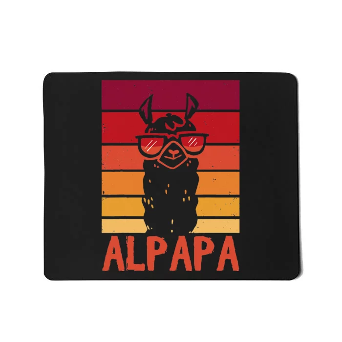 ALPAPA Alpaca Fan Llama Fan Lover Fathers Day Mousepad