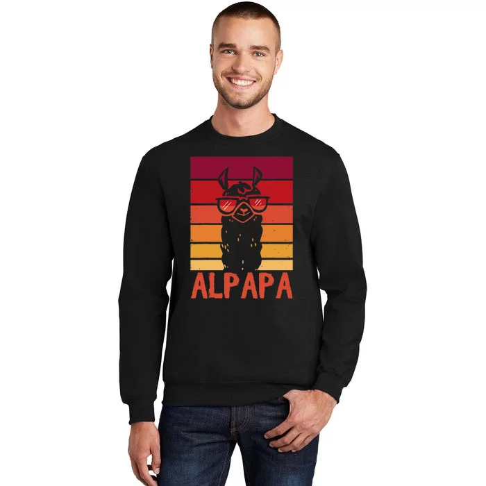 ALPAPA Alpaca Fan Llama Fan Lover Fathers Day Tall Sweatshirt