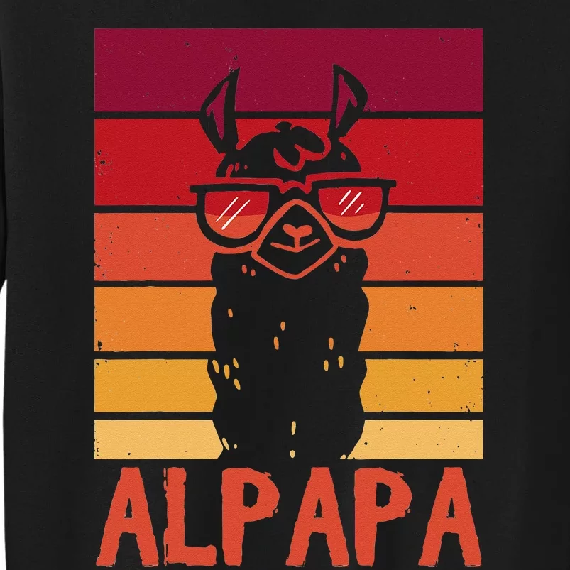 ALPAPA Alpaca Fan Llama Fan Lover Fathers Day Tall Sweatshirt