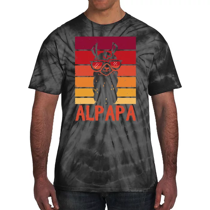 ALPAPA Alpaca Fan Llama Fan Lover Fathers Day Tie-Dye T-Shirt