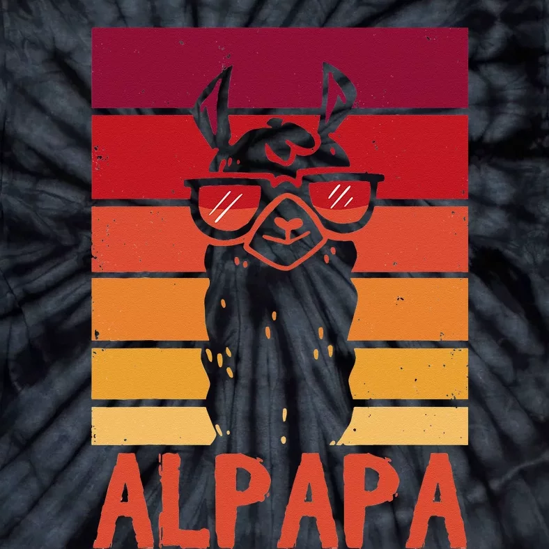 ALPAPA Alpaca Fan Llama Fan Lover Fathers Day Tie-Dye T-Shirt